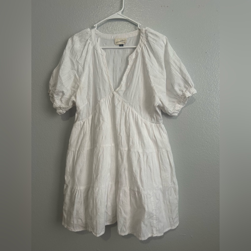 White dress size médium